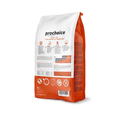 Prochoice Kısırlaştırılmış Kediler İçin, Hipoalerjenik, Somon Balıklı Ve Karidesli Kuru Mama 2 kg