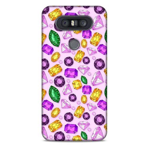 LG K41S - K51S Kılıf Baskılı Özel Seri Taşlı (50) Shockproof Kılıf