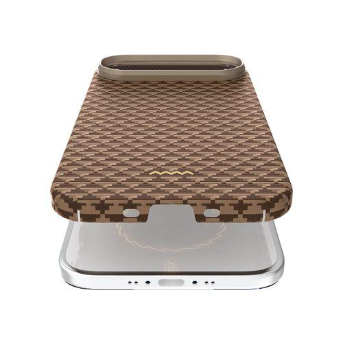 Apple iPhone 17 Air Kılıf M-safe Şarj Özellikli Raptic Aramid Skin Origin Serisi Kapak