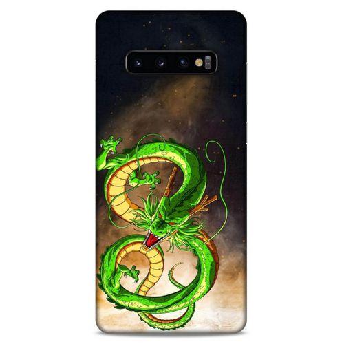 Lopard Samsung Galaxy S10 Plus Uyumlu Kılıf GameX (40) Fit Silikon Kılıf Ejderha
