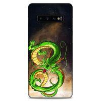 Lopard Samsung Galaxy S10 Plus Uyumlu Kılıf GameX (40) Fit Silikon Kılıf Ejderha