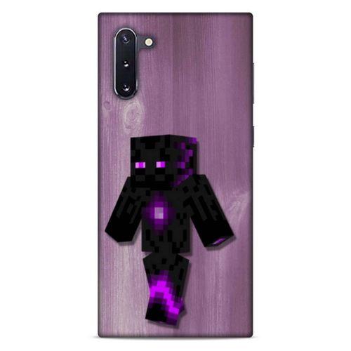 Lopard Samsung Galaxy Note 10 Uyumlu Kılıf PiXel (50) Shockproof Kılıf Mor