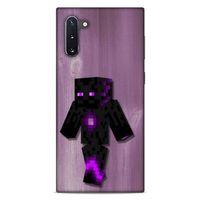 Lopard Samsung Galaxy Note 10 Uyumlu Kılıf PiXel (50) Shockproof Kılıf Mor