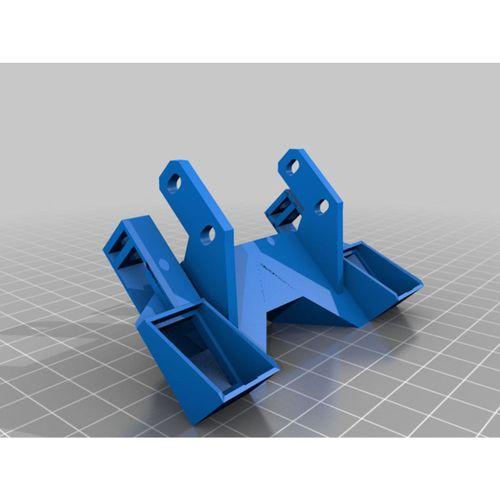 Modüler Soğutma Sistemi Neptune 3 Pro Hornet Fangs Quad 5015 (Bu ürün Sadece Plastik parçadır - Almadan Önce Soru Sorabilirsiniz)