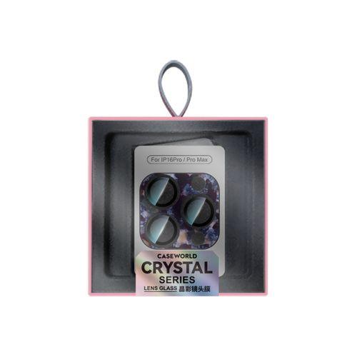 Apple iPhone 16 Pro Max CaseWorld Crystal Color Serisi Full Kamera Lens Koruyucu