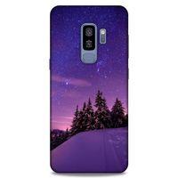 Lopard Samsung Galaxy S9 Plus Uyumlu Kılıf Gece'S (4) Koruma Kılıfı Mor