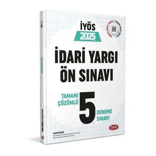 2025 İdari Yargı Ön Sınavı 5 Deneme Sınavı Data Yayınları