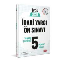 2025 İdari Yargı Ön Sınavı 5 Deneme Sınavı Data Yayınları
