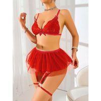 Kırmızı Tül Etekli Fantezi Kostüm 2211