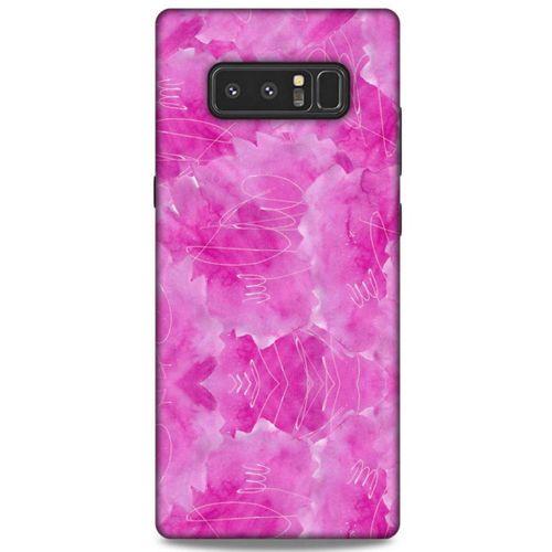 Samsung Galaxy Note 8 Uyumlu Kılıf Pembe Delisi (41) Tank Kılıf Yazılı