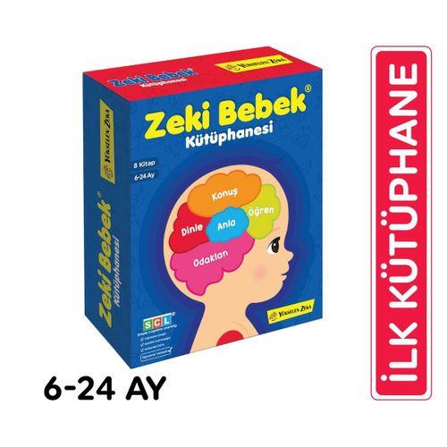 6-24 Ay Zeki Bebek Kütüphanesi 8'li Set Yükselen Zeka