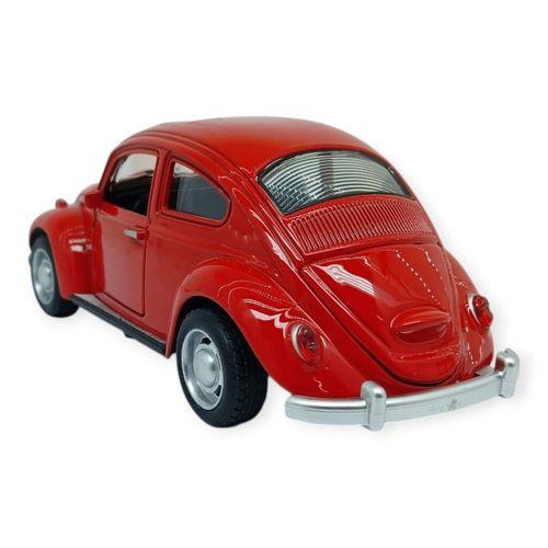 Sesli Işıklı Vosvos Araba 15 cm - 32111D - Kırmızı