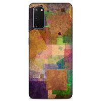 Lopard Samsung Galaxy S20 Uyumlu Kılıf Soyut Sanat (37) Baskılı Silicone Cover