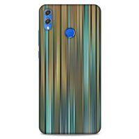 Huawei Honor 8x Uyumlu Kılıf Yeşil Delisi (39) Liquid Crystal Kılıf Asker yeşili