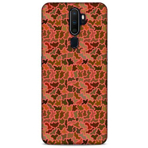 Kamuflaj 35 Oppo A5 2020 Kılıf Silikon Kapak