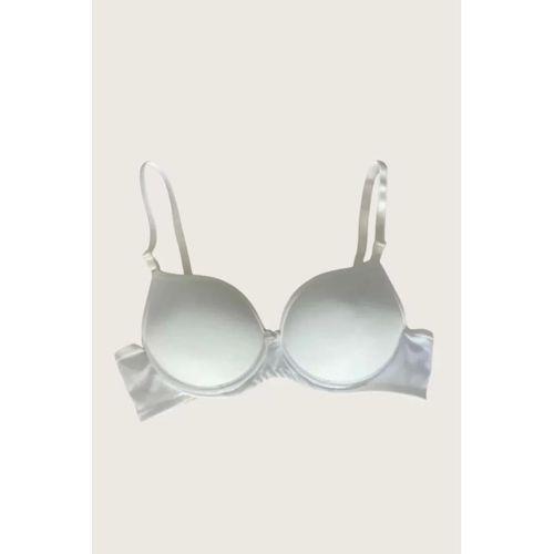 Mikro Kumaş Push Up Dolgulu Balenli Günlük Tek Destekli Sütyen