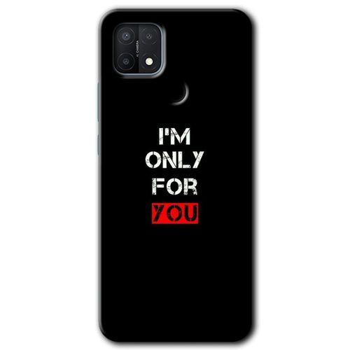 OPPO Oppo A15 Kılıf HD Desen Baskılı Arka Kapak - For You