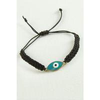 Nazar Oval Makrome İp Bileklik