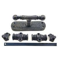 Antika Tarz Dekoratif Pirinç Üstten İspanyolet - 133x40 Mm, Oksit