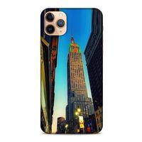 Apple Iphone 11 Pro Kılıf Dünya Mimarisi (6) Silikon Kılıf Empire State