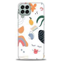 Samsung Galaxy M33 Kılıf HD Baskılı Kılıf - Drawing + Tam Ekran Koruyucu