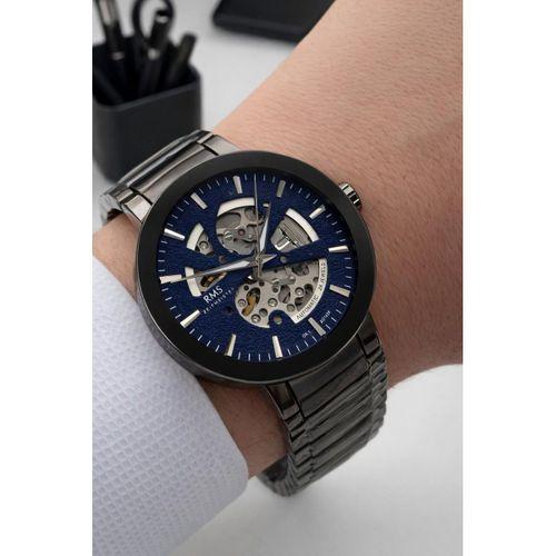 Rms Romanson Otomatik Ve Kurmalı 5 Atm 2 Yıl Garantili Çelik Kordon Erkek Kol Saati RMS.1439.08