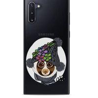 Zoologix (42) Samsung Galaxy Note 10 Şeffaf Kılıf Silikon Desenli