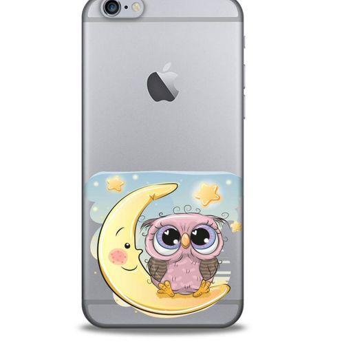 Zoologix (69) Apple Iphone 6S Şeffaf Kılıf Silikon Desenli