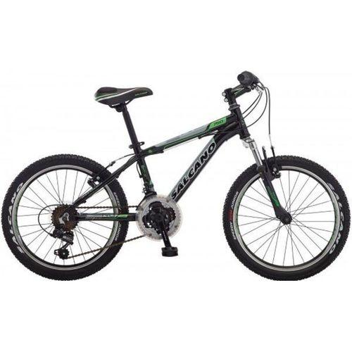 Salcano NG750 20 Jant Erkek Çocuk Bisikleti Mat Siyah-Yeşil/Turkuaz