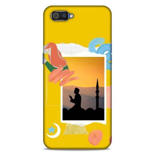Lopard Oppo Realme C2 Uyumlu Kılıf Ramazan (16) Desenli Kalın Kılıf