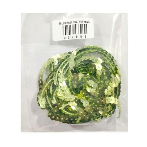 İpli Sıralı Pul 3 M Yeşil - 3 paket