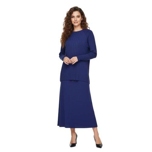 Kadın Merserize Kazak Etek Takım 140286 BGL-ST04077