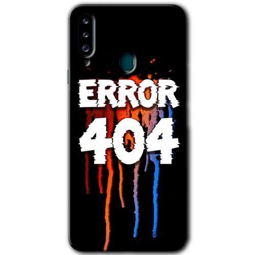 Galaxy A20s Kılıf HD Desen Baskılı Arka Kapak - 404 Error