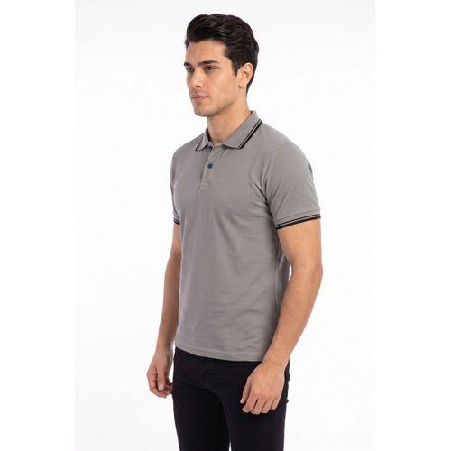 Erkek Gri Polo Yaka Tişört LDB BGL-ST04907