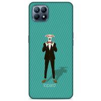 Huawei P40 Lite Kılıf FunnyMaX (12) Koruyucu Silikon Turkuaz Köpek