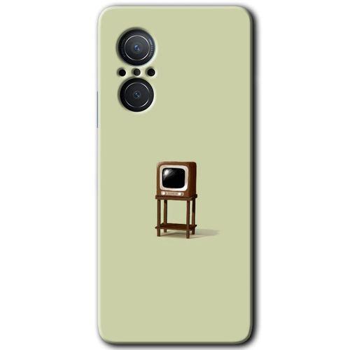 Huawei Nova 9 SE HD Baskılı Kılıf + 9D Tam Ekran Koruyucu - Retro-TV