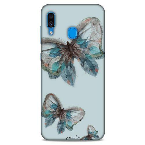 Y.Liva-2020 (Pepela) Samsung Galaxy A30 Kılıf Silikon Kapak Desenli