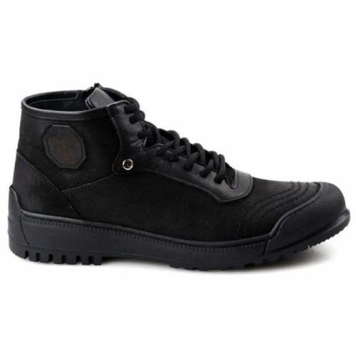 Pierre Cardin 382105 Erkek Kürklü Fermuarlı Deri Bot