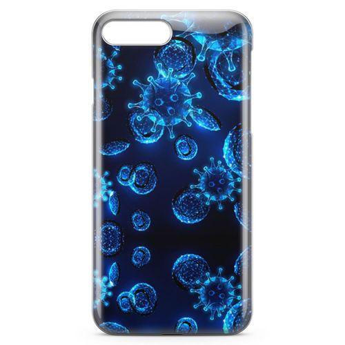 Apple iPhone 7 Plus Kılıf Viral Enfeksiyon Arka Kapak Koruma Desenli Full Koruyucu
