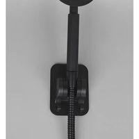 Yapışkanlı Duş Başlığı Tutucu Ayarlı Askılı Siyah