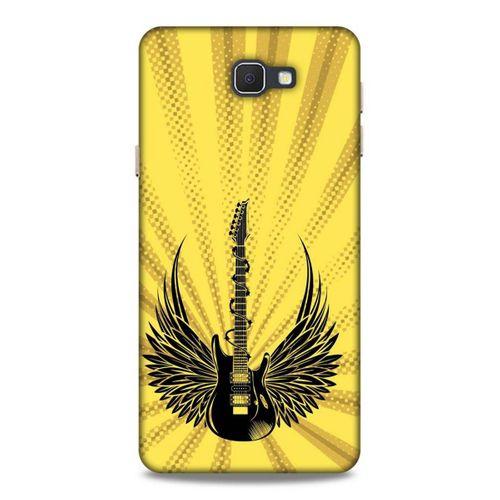 Lopard Samsung Galaxy J7 Prime Uyumlu Kılıf Tattoo's (41) Tank Kılıf Gitar Dövmesi