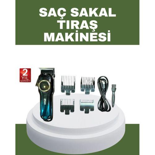 Güçlü Motorlu Paslanmaz Çelik Bıçaklı Saç Kesim Makinesi