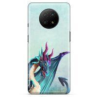Xiaomi Redmi Note 9T Kılıf Dragons (19) Kılıfları Mavi Ejderha