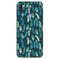 Samsung Galaxy A11 Kılıf Desenli Özel Seri Tüyler (46) Core Armor Kılıf