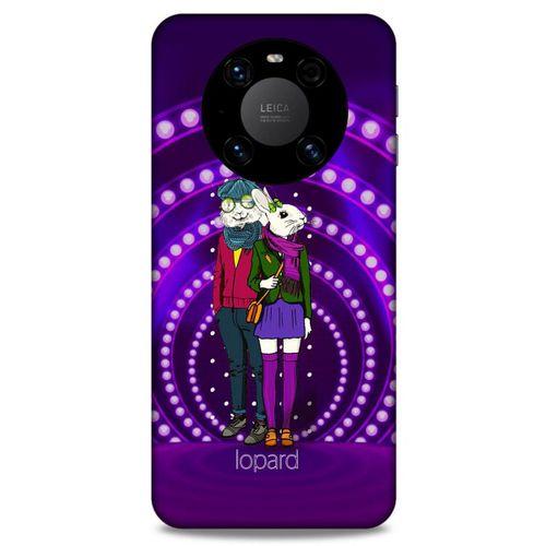 Lopard Huawei Mate 40 Pro Uyumlu Kılıf FunnyMax (33) Hybrid Kılıf