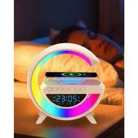 Rgb Işıklı Kablosuz Hoparlör Bluetooth Usb Fm Tf Kart Destekli