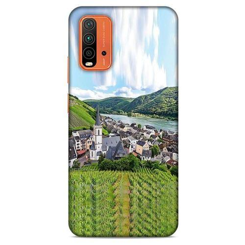 Lopard Xiaomi Redmi Note 9 4g Uyumlu Kılıf Almanya (47) Crystal Flex Kılıf