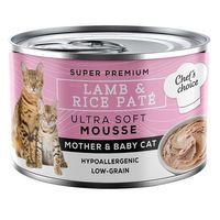 Chefs Choice Mother ve Baby Cat Soft Mousse Anne Ve Yavru Kedi Kons