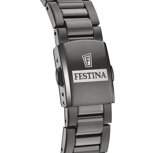 Festina F20632/1 Otomatik Çelik Gri İskelet Kadran 43 mm Erkek Kol Saati