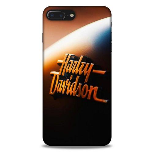 Apple Iphone 8 Plus Uyumlu Kılıf Motorsiklet (47) Crystal Flex Kılıf Harley